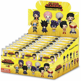 My Hero Academia 3D Foam Keyring Bag Ser 5-24pcs PDQ