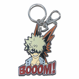 My Hero Academia Bakugo Boom! Metal Keychain
