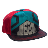 My Hero Academia Deku Suit-Up Pre-Curved Bill Snapback Cap