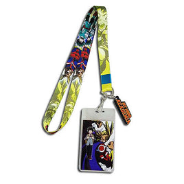 My Hero Academia: Deku&All Might Lanyard w/ ID Hold and Charm-Special