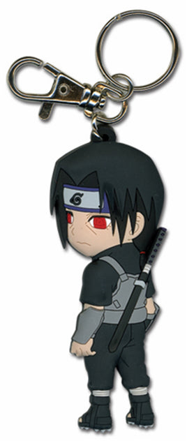 NARUTO ITACHI IN FIGHTING GEAR PVC KEYCHAIN