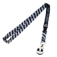 NBC Jack Skellington Lanyard w/ID Holder and Charm