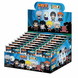 Naruto 3D Foam Keyring Asst-Ser 5-24pcs PDQ