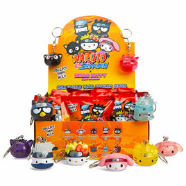 Naruto x Hello Kitty Vinyl Keychains Blind Bags Asst-24pcs PDQ