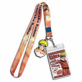 Naruto -Ichiraku Ramen Lanyard w/ ID Holder & Charm