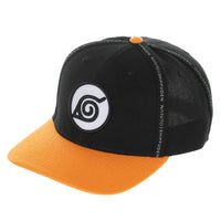 Naruto  Leaf Taping Acrylic Precurve  Snapback Cap