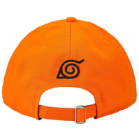 Naruto Woven Patch Slouch Flatbill Adjustable Hat