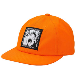 Naruto Woven Patch Slouch Flatbill Adjustable Hat