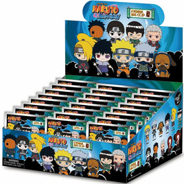 Naruto Shippuden Ser. 3 3D Foam Keyring Asst-24pcs PDQ