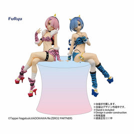 Noodle Stopper Figure-Re:Zero -Demon Costume Rem & Ram