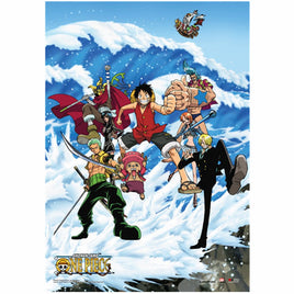 ONE PIECE - TIDAL WAVE WALL SCROLL