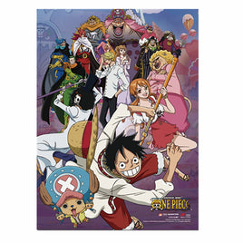 ONE PIECE - WHOLE CAKE ISLAND GROUP 1 WALL SCROLL