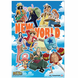 ONE PIECE NEW WORLD WALL SCROLL