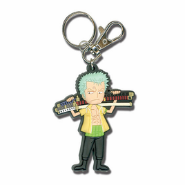 One Piece SD Zoro Sword PVC Keychain