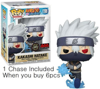 POP! Naruto Shippuden #1199-Kakashi Hatake w/Chidori-(1 out 6 Chase Edition)-AAA Exclusive