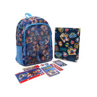 Paw Patrol All Over Print w/ 10pcs Stationery Set 16" Backpack