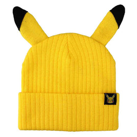 Pokemon Pikachu 3D Cosplay Cuff Beanie