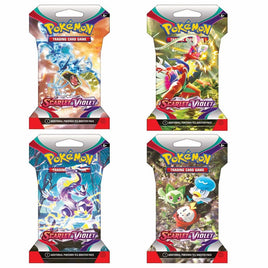 Pokemon-Scarlet & Violet: Sleeved Booster PK Asst-set of 24pcs