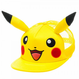 Pokemon Pikachu Big Face W/ 3D Ears Tucker Cap