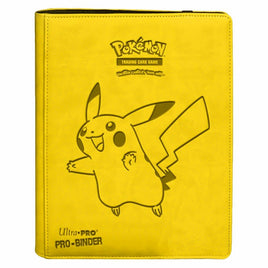 Pokemon Pikachu  Premium Pro Binder w/ 9 Pocket Deck  Protector Sleeves