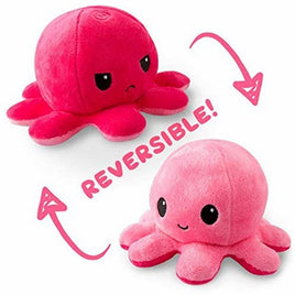 TeeTurtle™:Reversible Octopus Plush-Double Pink