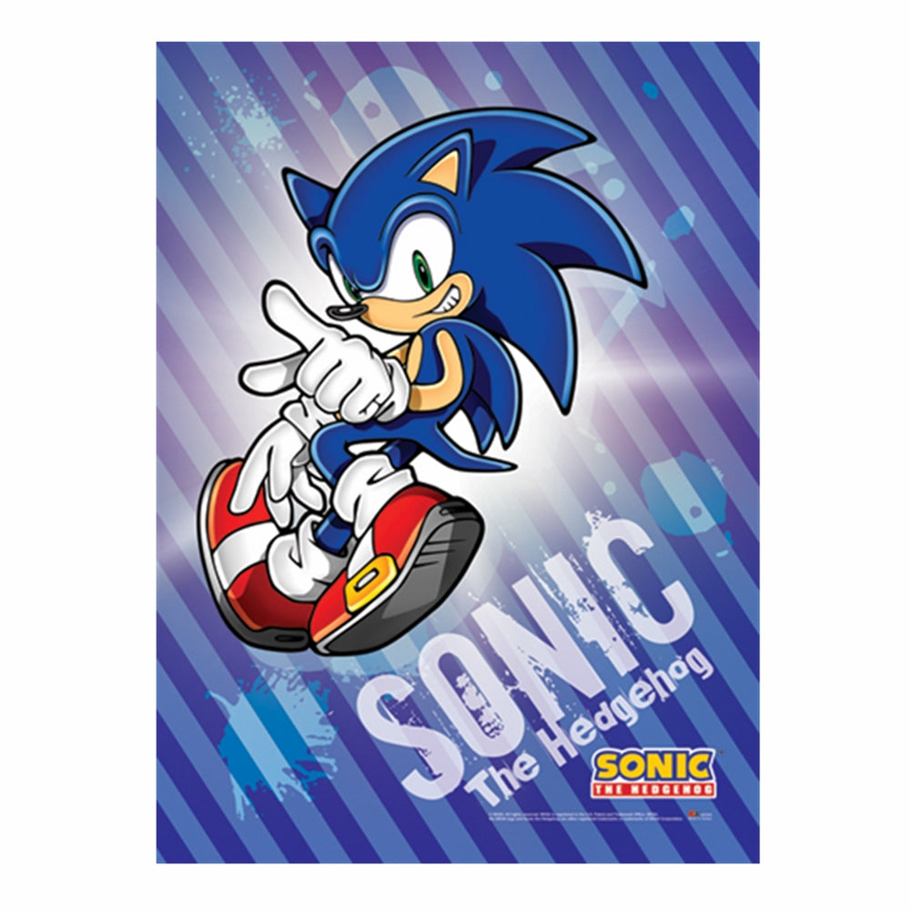 Sonic the Hedgehog Comic Cover Art 4 Wall Scroll