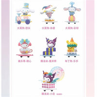 Sanrio Characters Traveling Circus Mini Figure Playset Blind Box-6pcs PDQ-Special