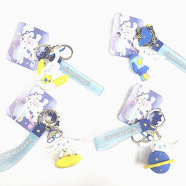 Sanrio Cinnamoroll Cosmic Walk Figure Keychain Asst-set of 12