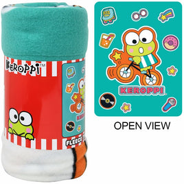 Sanrio Keroppi 45x60" Fleece Throw