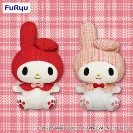 Sanrio My Melody Tweed Hood Plush Set -Set of 2-Japan Version