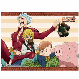 The Seven Deadly Sins-Group Wall Scroll