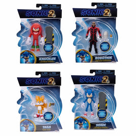 Sonic Movie 4 Inch w/ Accessory Asst-set of 6-Special Offer