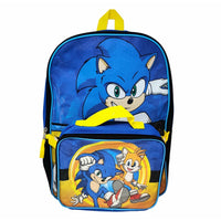 Sonic 16 Inch Backpack with Lunch Bag