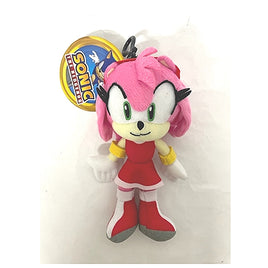 Sonic 8 Inch Amy Plush Clip On