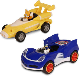 Sonic All Star Racing 2pk Sonic&Tails Pullback Car