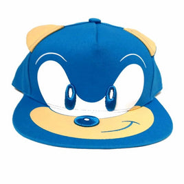 Sonic Big Face Cap W/3D Ears  Youth Snapback Cap