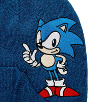 Sonic EMB. Peekaboo  Knit  Beanie