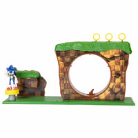 Sonic Green Hill Zone Playset in Closed Box