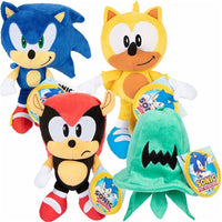 Sonic the Hedgehog 9": Basic Plush Asst-Wave 7-8pcs PDQ