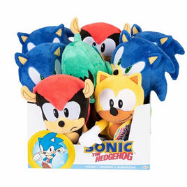 Sonic the Hedgehog 9": Basic Plush Asst-Wave 7-8pcs PDQ
