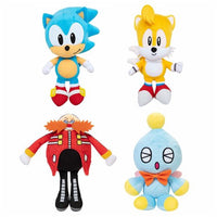 Sonic the Hedgehog 7": Basic Plush Asst-8pcs PDQ