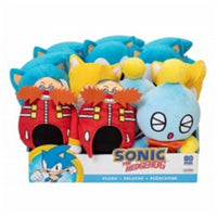 Sonic the Hedgehog 7": Basic Plush Asst-8pcs PDQ