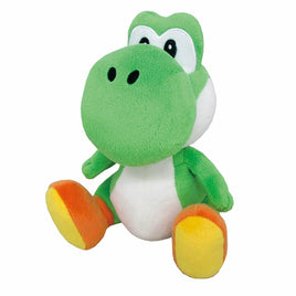 Super Mario Green Yoshi 8" Plush-Sanei
