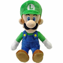 Super Mario Luigi 14" Plush-Sanei