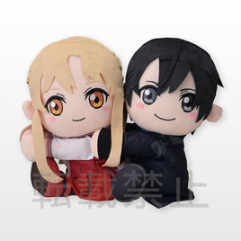 Sword Art Online the Movie -Progressive- Aria of a Starless Night SP Attaching Plush "Kirito & Asuna"-Set of 2-Special Offer