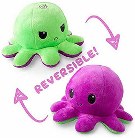 TeeTurtle™: Reversible Octopus Green/Purple