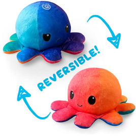 TeeTurtle™:Reversible Octopus Sunset/Mermaid