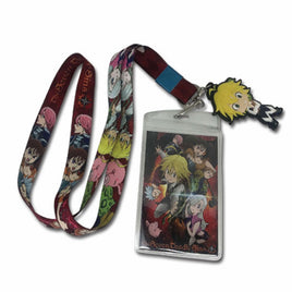 The Seven Deadly Sins-Group Lanyard w/ID Holder&Charm