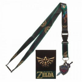 Zelda Shield Lanyard w/ ID Holder&Chram