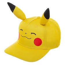 Pokemon Smiling Pikachu Bigface CRV Snapback